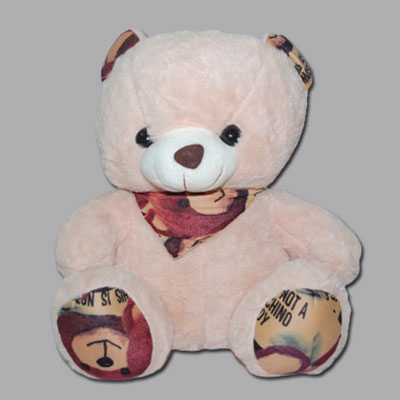"Cream Teddy - BST- 9805- 001 (Express Delivery) - Click here to View more details about this Product